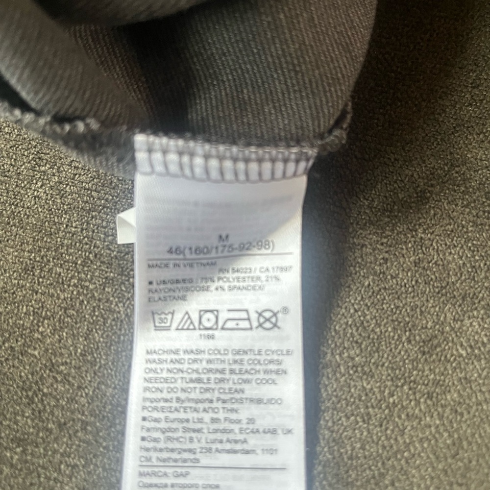 Gray pulling flare pants - Picture 4 of 4